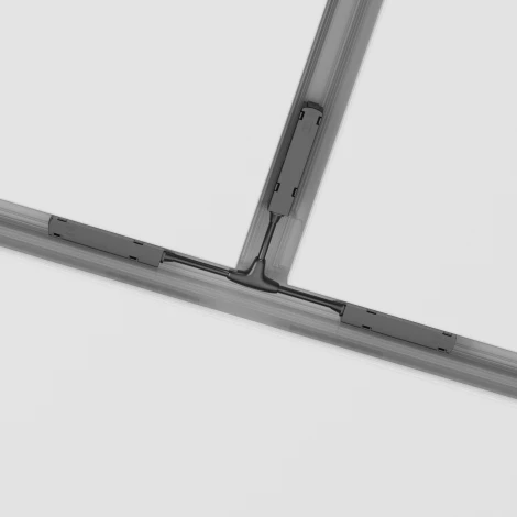 Коннектор питания Т-образный Gravity черный (магнитный) Maytoni Technical TRA004CWT-22B (48V)