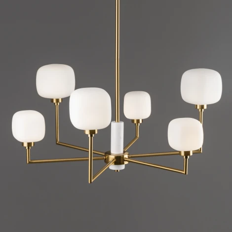 Потолочная люстра на штанге Freya Tender FR5373CL-06BS (220V)