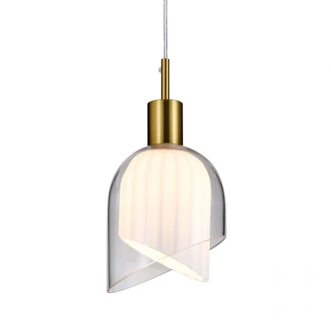 Подвесной светильник Indigo Rintocco V000614 (11074/1P Brass)