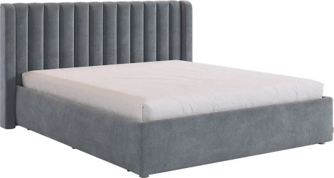 Каркас кровати Ева 160х200 см, цвет графит (велюр) Mebelson (арт.KM1.6-23.2171)