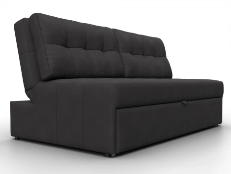 Диван прямой Лига-107 (160) (ЛДСП,Брус,Фанера,Замша/Коричневый) Лига Диванов 134938