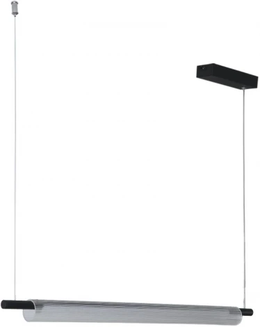 Подвесной светильник Lumion Roll 6549/14L черный LED 14W 4000K 900Лм 220V (сенсорный выключатель, на проводе)