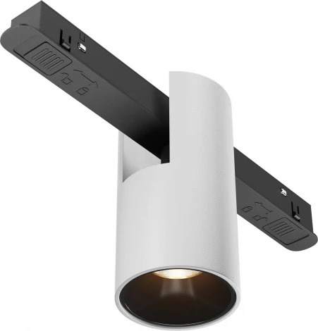 Трековый светильник магнитный 48V Maytoni Alfa TR122-2-7W3K-W (LED, круглые)