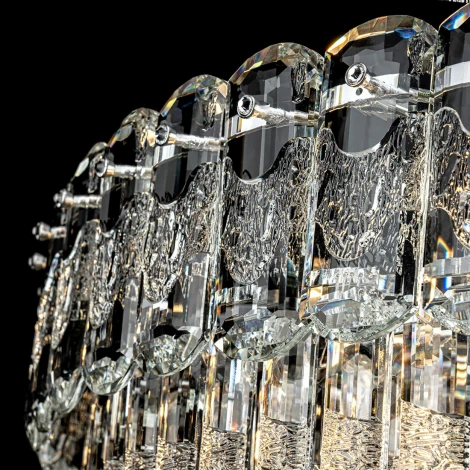 Подвесная люстра хрустальная Modelux ML.7092.800 CR