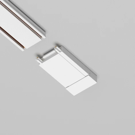 Ввод питания накладной белый Maytoni Accessories for tracks Radity TRA084B-11W (48V)