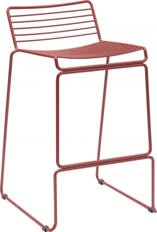 Стул полубарный Danny бордовый с подушкой Stool Group (арт.УТ000038990)