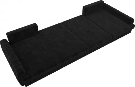 Диван П-образный Лига-057 НПБ Лонг Лига Диванов (Велюр) арт.129331