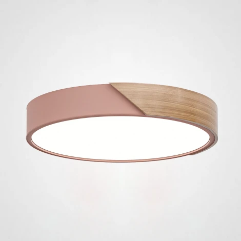 Потолочный светильник круглый Clip Pink D30 ImperiumLoft Clip01 (193041-26) (LED, 220V, круглые)