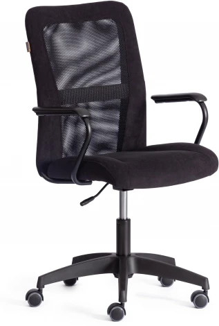 Кресло STAFF Tetchair (Флок,Ткань/Черный) арт. 21453