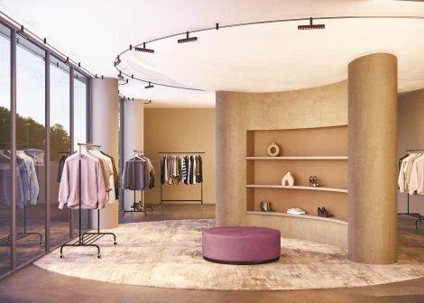 Трековый светильник Downlight 20W 48V Maytoni Points Rot TR203-1-10W3K-S-B (LED)