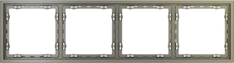 Рамка на 4 поста (шелк) Voltum S70 VLS100404