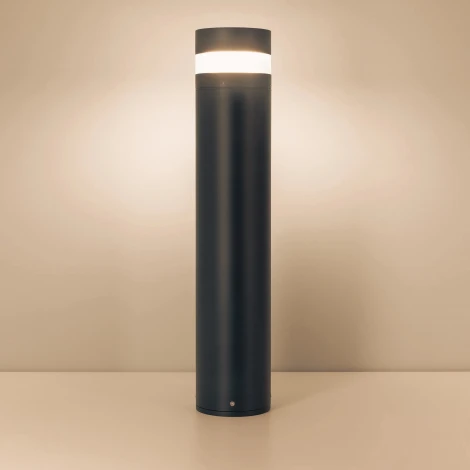 Наземный светильник LGD-GUIDE-BOLL-H800-20W Warm3500-MIX (GR, 280 deg, 230V) (Arlight, IP65 Металл) 045528 (LED)