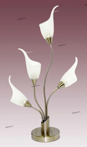 Интерьерная настольная лампа N-Light TX-0143 TX-0143/4 satin chrome