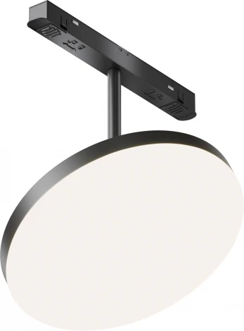Трековый светильник магнитный 48V Maytoni Plato TR131-2-15W4K-B (LED, круглые)
