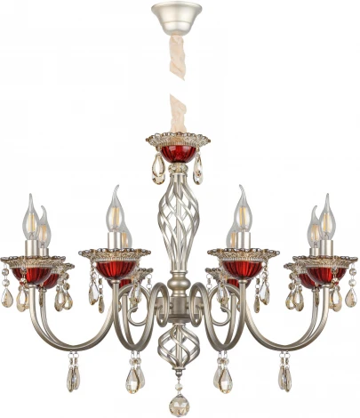 Подвесная люстра AM Group CASTLE CASTLE SP8 (220V, на цепи, подсвечник, свеча)