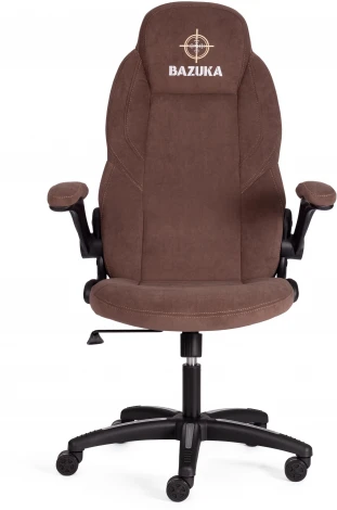 Компьютерное кресло игровое Tetchair BAZUKA (Флок/Коричневый)