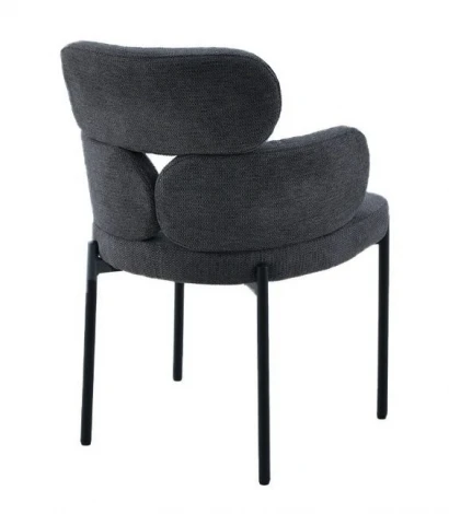 Стул DikLine 1311 т.к Серая UF925-12, опоры черные 00-00082494