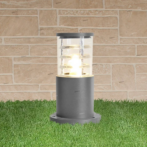 Наземный светильник Elektrostandard Strada 1508 TECHNO серый (220V, IP54)