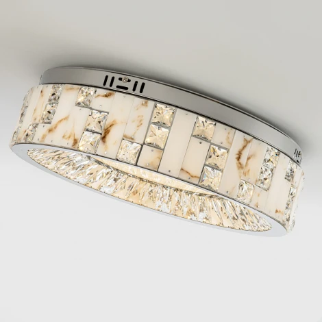 Потолочный светильник светодиодный с пультом с регулировкой цветовой температуры Modelux ML.2400.500 CR