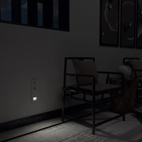 Встраиваемая LED подсветка (белый) Werkel W1154101 (a051122) (220V)