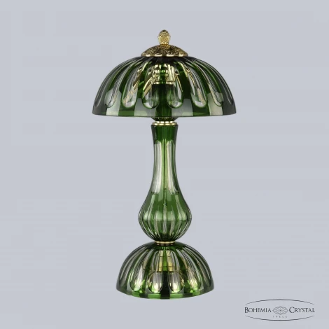 Интерьерная настольная лампа Bohemia 1370 1370L/3/25 G Clear-Green/H-1H