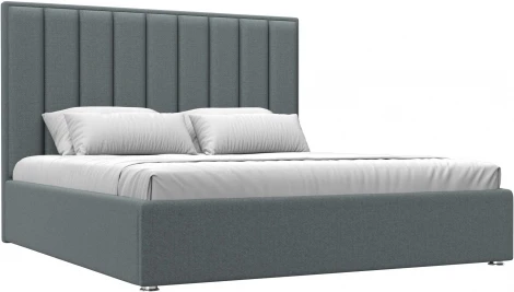 Кровать интерьерная Афродита 180 (Серый/Рогожка) Лига Диванов арт.123057