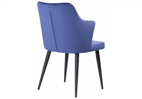 Стул Woodville на металлокаркасе Velen dark blue 15029