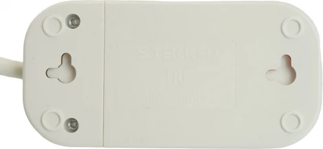 Удлинитель 2-х местный 3 метра с заземлением Stekker Home 49340