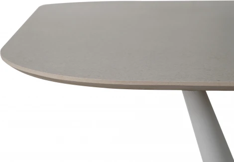 Стол обеденный обеденный JET CERAMIC прямоугольный 120*80 (Термопластичный полимер, Белый)