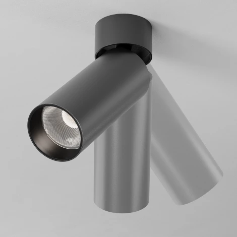 Потолочный светильник накладной Maytoni Focus Led C055CL-L12W4K-SS-B