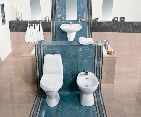 Биде напольное Cersanit Eko BI-EKO-S