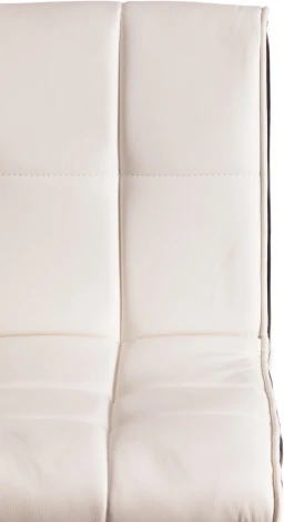 Стул барный BARBER (mod. KY711D) / 1 шт. в упаковке (Металл,Экокожа /Белый,Черный,Хром)