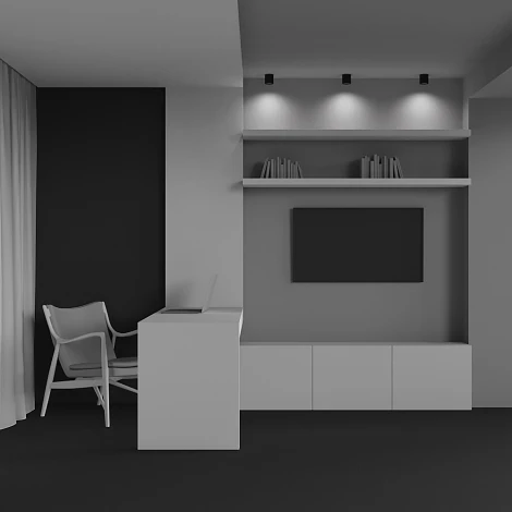 Накладной потолочный светильник Alfa LED 4000K 1x12Вт 24° Maytoni Technical C064CL-L12B4K