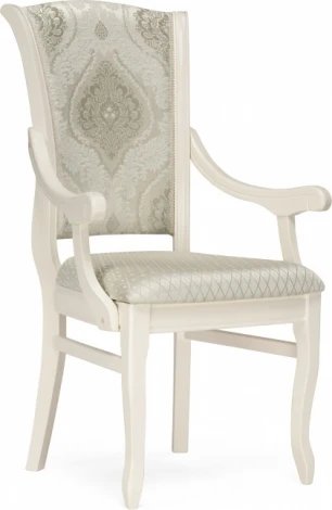 Обеденный стул Линет Woodville (Массив дерева,Ткань/Бежевый) арт.615253