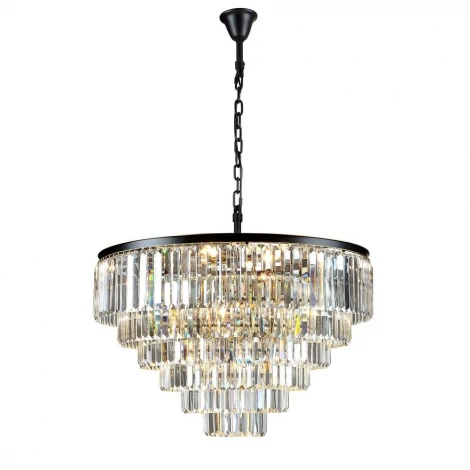 Подвесная большая люстра Divinare Nova 3001/01 LM-16 (220V, на цепи)