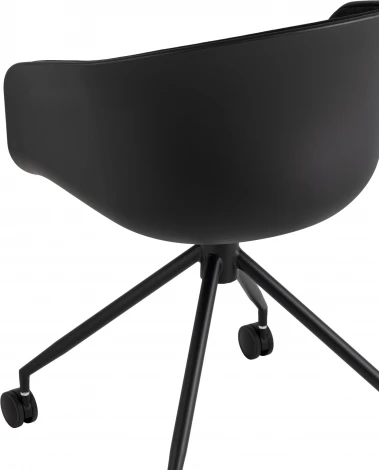 Кресло офисное Stool Group LIBRA рогожка черный