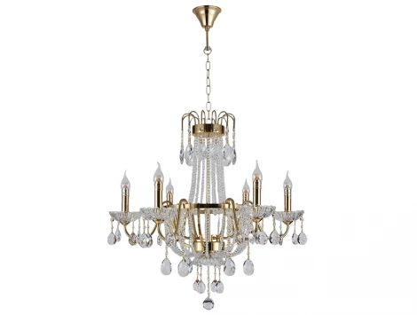 Подвесная люстра Newport Esmeralda 1406/C bronze