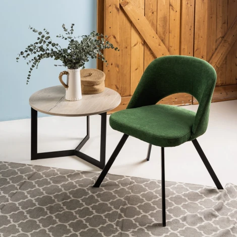 Кресло R-Home Lars зелёный/Арки