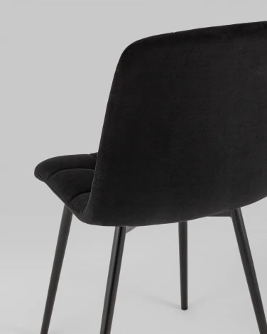Стул Stool Group Oliver велюр черный УТ000025391