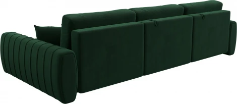 Диван угловой Лига-057 НПБ Лонг угол правый Лига Диванов (Велюр) арт.129299