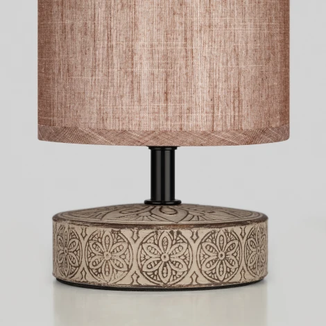 Настольная лампа Rivoli Eleanor 7070-502 (220V, выключатель, круглые)