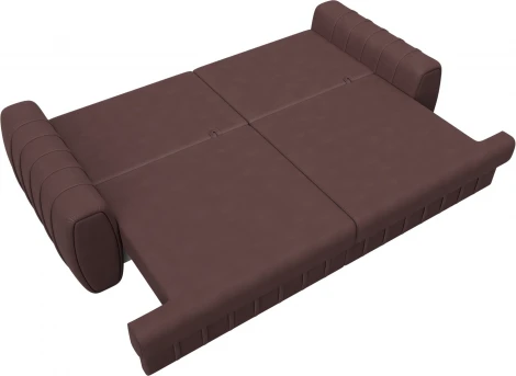 Диван прямой Лига-057 НПБ Лига Диванов (Замша) арт.129225