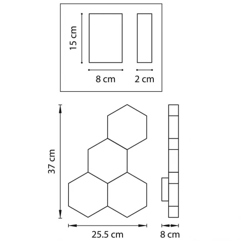 Настенный светильник Lightstar Favo 750641 (LED, 220V, IP40)