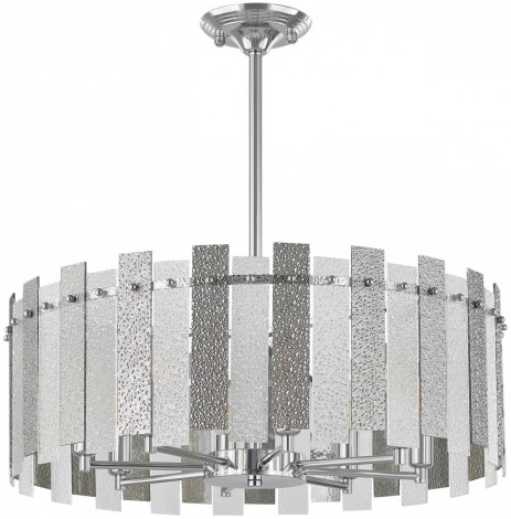 Подвесная люстра хрустальная на штанге Arte Milano Sorrento-2109 372109/8/350/580 CR (220V)
