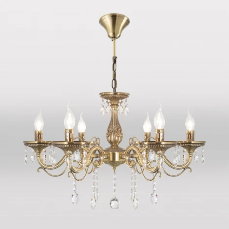 Подвесная люстра Citilux Кармен CL404163 (220V, на цепи, свеча)