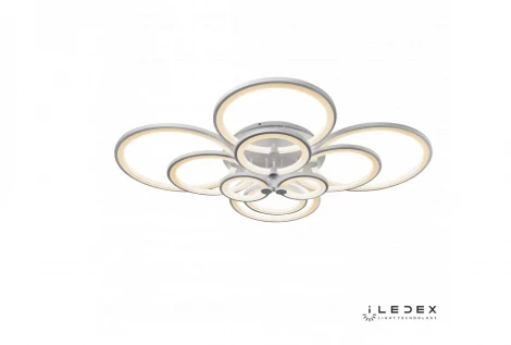 Потолочная люстра iLedex Ring A001/10 WH (220V, пульт управления, кольцо)