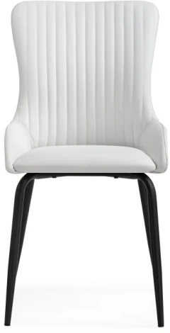Стул Woodville на металлокаркасе Lado white / black 15562