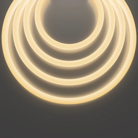 Гибкий неон Nemo S Maytoni Круглый 360° 20306 D25 24В 20Вт/м 3000К IP65 5м