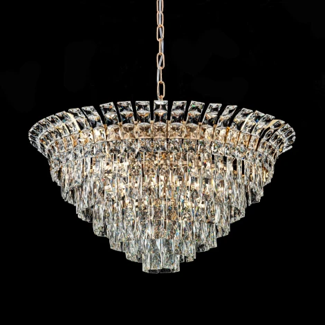 Подвесная люстра хрустальная Modelux MODELUX ML.7086.650 GD