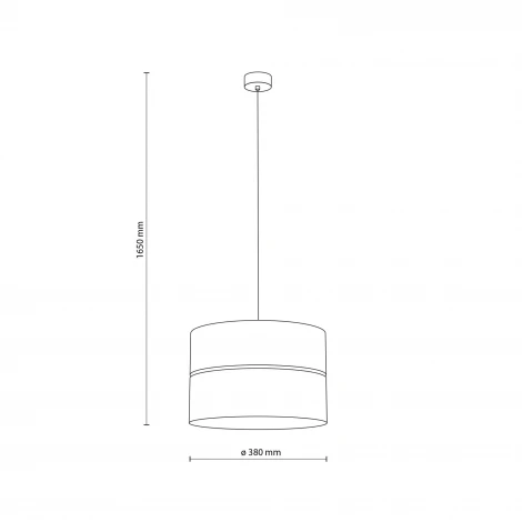 Подвесной светильник бежевый TK Lighting Dorma 11786